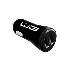WG - Autonabíječka 2x USB-A, 5 V, 2.1 A, černá WG - Autonabíječka 2x USB-A, 5 V, 2.1 A, černá