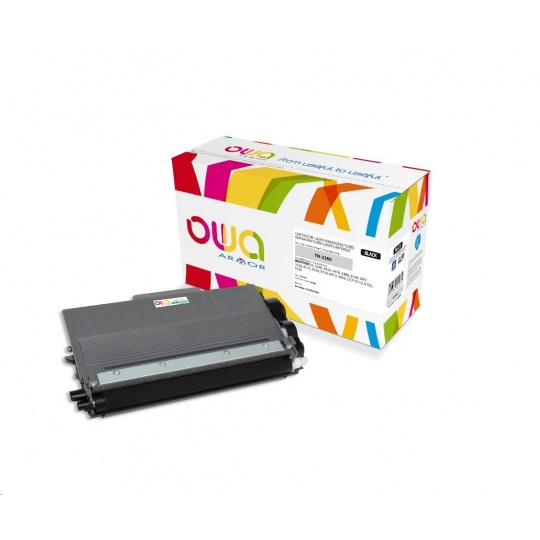 OWA Armor toner pro BROTHER HL 5440,5450,5470,5480,6180 MFC 8510,8515 DCP 8110,8000Stran,TN3380,černá/black (TN-3380)