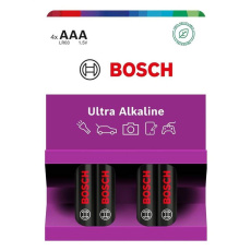 Bosch LR03UA4B/00 Ultra Alkaline (Blistr 4 ks)