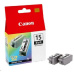 Canon CARTRIDGE BCI-15BK černá TWIN-PACK pro i70, i80, iP90, Bubble Jet i70, i80 (390 str.)