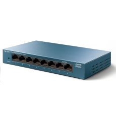 BAZAR - TP-Link LiteWave switch LS108G (8xGbE, fanless) - poškozený obal BAZAR - TP-Link LiteWave switch LS108G (8xGbE, fanless) - poškozený obal
