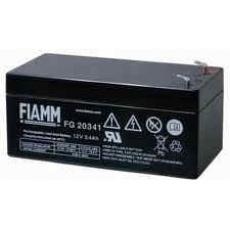 Baterie - Fiamm FG20341 (12V/3,4Ah - Faston 187), životnost 5let