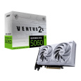 MSI VGA NVIDIA GeForce RTX 5060 8G VENTUS 2X OC WHITE, RTX 5060, 8GB GDDR7, 3xDP, 1xHDMI