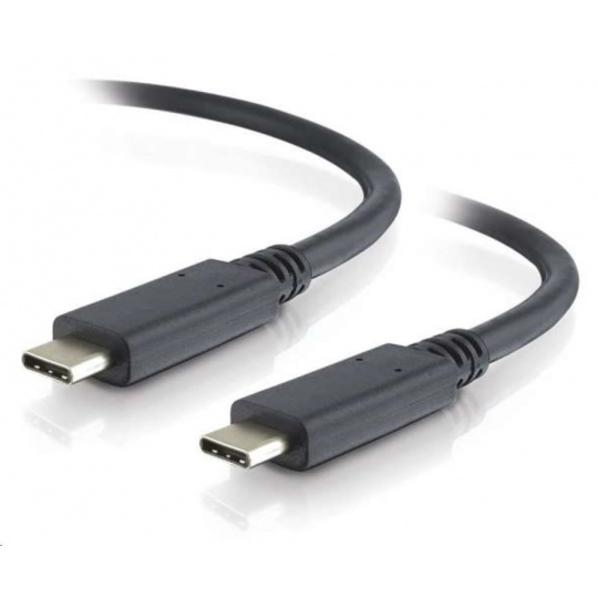 PremiumCord USB-C kabel ( USB 3.2 generation 2x2, 5A, 100W, 20Gbit/s ) černý, 2m