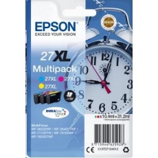 EPSON ink Multipack 3-colour "Budík" 27XL DURABrite Ultra Ink