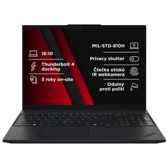 LENOVO NTB ThinkPad L16 G1 - Ultra5 125U,16" WUXGA,16GB,512SSD,5MP+IRcam,W11P