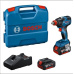 Bosch GDX 18V-200 Akumulátorový rázový utahovák, 2x akumulátor, 1x nabíječka a kufřík