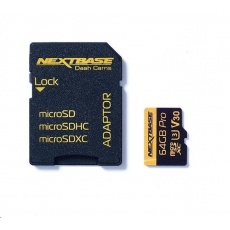 Nextbase - 64GB U3 Micro SD Card with Adapter Nextbase - 64GB U3 Micro SD Card with Adapter