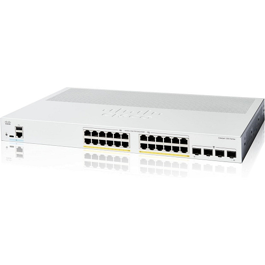 BAZAR - Cisco Catalyst switch C1200-24FP-4X (24xGbE,4xSFP+,24xPoE+,375W) - REFRESH - rozbaleno