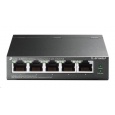 TP-Link switch TL-SF1005LP (5x100Mb/s, 4xPoE, 41W, fanless)