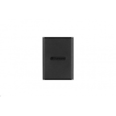 TRANSCEND externí SSD ESD270C 1TB, Portable, USB 3.1 Gen.2, Type C & A, two cables 520/460 MB/s, black/černá