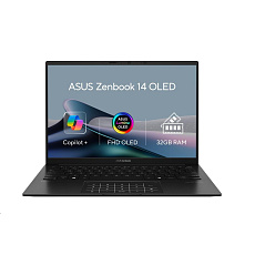 ASUS NTB Zenbook 14 (UM3406GA-OLED041W), Ryzen AI 5 430, 14" 1920 x 1200, 32GB, 1TB SSD, Radeon, W11 Home, Black ASUS NTB Zenbook 14 (UM3406GA-OLED041W), Ryzen AI 5 430, 14" 1920 x 1200, 32GB, 1TB SSD, Radeon, W11 Home, Black