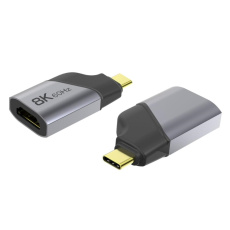 PremiumCord Adaptér USB-C na HDMI rozlišení obrazu 8K@60Hz,4K@144Hz Aluminium