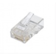 Intellinet konektor RJ45, licna (lanko) UTP Cat6, 100ks v nádobě