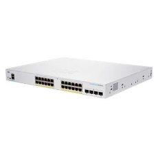 BAZAR - Cisco switch CBS250-24P-4X, 24xGbE RJ45, 4x10GbE SFP+, fanless, PoE+, 195W - REFRESH - Poškozený obal (Komplet)