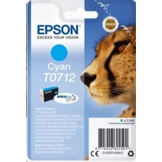 EPSON ink bar Singlepack Cyan T0712 DURABrite Ultra Ink (5,5 ml) EPSON ink bar Singlepack Cyan T0712 DURABrite Ultra Ink (5,5 ml)
