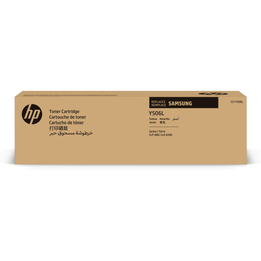 HP - Samsung CLT-Y506L High Yield Yellow Toner Cartridge (3,500 pages)