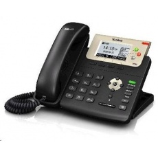 Yealink SIP-T23G IP telefon, 2,8" 132x64 LCD,3 prog.tl.,2x 10/100/1000, PoE, 3x SIP, bez adaptéru Yealink SIP-T23G IP telefon, 2,8" 132x64 LCD,3 prog.tl.,2x 10/100/1000, PoE, 3x SIP, bez adaptéru