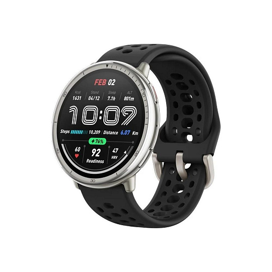 Amazfit Active 2 Black Sport Silicone Amazfit Active 2 Black Sport Silicone