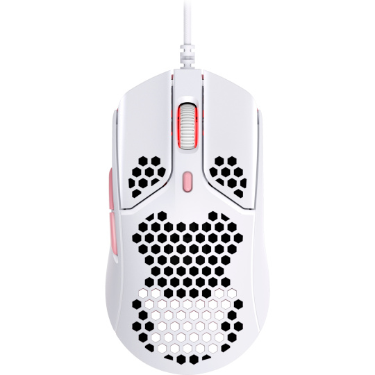 HyperX Pulsefire Haste - Gaming Mouse (White-Pink) (HMSH1-A-WT/G) - Myš