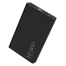 BAZAR - WG - Power Bank 10000 mAh,  USB-C PD 20W + USB-A 22.5W, černá - Poškozený obal (Komplet)