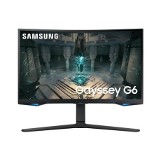 SAMSUNG MT LED LCD Gaming Smart Monitor 27" Odyssey G65B - prohnutý,Quantum Dot QHD,VA,240Hz,1ms,Pivot