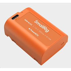 SmallRig 4979 Camera Battery USB-C Rechargeable DMW-BLK22 Orange
