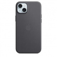 APPLE iPhone 15 Plus FineWoven Case with MagSafe - Black