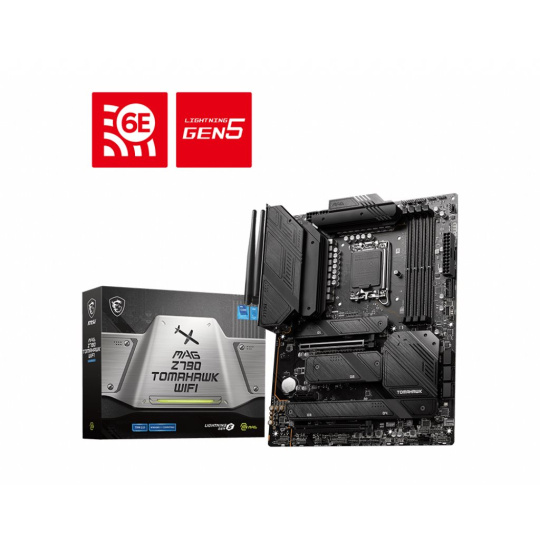BAZAR - MSI MB Sc LGA1700 MAG Z790 TOMAHAWK WIFI, Intel Z790, 4xDDR5, 1xDP, 1xHDMI, WI-FI - Po opravě (Bez příšlušenství