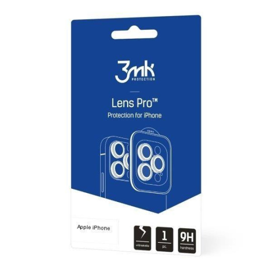 3mk ochrana kamery Lens Protection Pro pro Apple iPhone 14 Plus, stříbrná