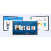 Elo 5553L, 138.6cm (54.6''), Projected Capacitive, 4K, black