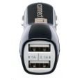 CONNECT IT USB PREMIUM nabíječka univerzální do auta (2x USB 3,1A a 1A., autoadaptér CL)