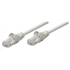 Intellinet patch kabel, Cat6 Certified, CU, UTP, PVC, RJ45, 50m, šedý