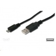 PREMIUMCORD Kabel USB 2.0 A - Micro B propojovací 1m