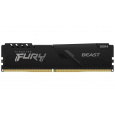 KINGSTON DIMM DDR4 4GB 2666MT/s CL16 FURY Beast Černá