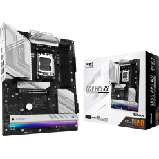ASRock MB Sc AM5 B850 Pro RS, AMD B850, 4xDDR5, 1xUSB-C, 1xHDMI, ATX ASRock MB Sc AM5 B850 Pro RS, AMD B850, 4xDDR5, 1xUSB-C, 1xHDMI, ATX