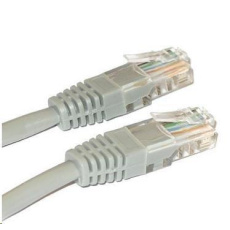 XtendLan patch kabel Cat6, UTP - 0,10m, šedý (prodej po 10 ks) XtendLan patch kabel Cat6, UTP - 0,10m, šedý (prodej po 10 ks)