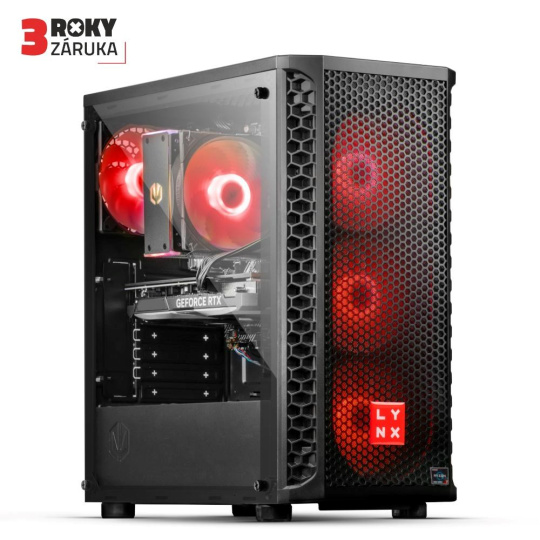 LYNX Challenger Ryzen 7 8700F 32GB 1TB SSD NVMe RTX 5070 12G bez OS LYNX Challenger Ryzen 7 8700F 32GB 1TB SSD NVMe RTX 5070 12G bez OS