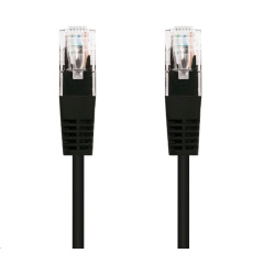 C-TECH kabel patchcord Cat5e, UTP, černý, 1m C-TECH kabel patchcord Cat5e, UTP, černý, 1m