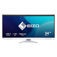 EIZO MT 34" EV3450XC-WT FlexScan, IPS, 3840x1440, 300nit, 1000:1, 5ms, USB-C, DisplayPort, USB, HDMI, Repro, Bílý EIZO MT 34" EV3450XC-WT FlexScan, IPS, 3840x1440, 300nit, 1000:1, 5ms, USB-C, DisplayPort, USB, HDMI, Repro, Bílý