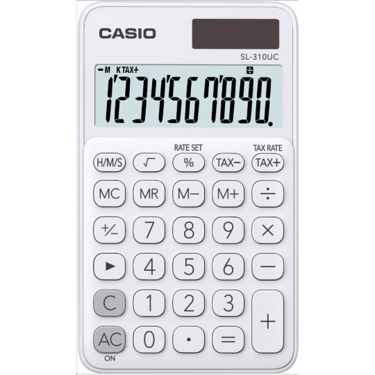 CASIO kalkulačka SL 310UC WE, Kapesní kalkulátor