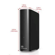 WD Elements Desktop 4TB, Externí HDD, USB 3.0, černá WD Elements Desktop 4TB, Externí HDD, USB 3.0, černá